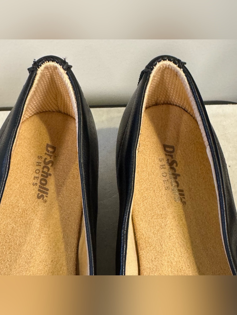 Dr. Scholl's Black Ballet Flats with Gold Accent, size 9, NWOT - Picture 9 of 11